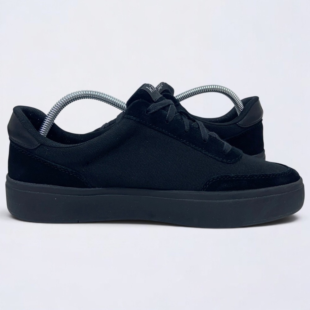 Kizik Prague Hands Free Shoes Sneakers Men's 8.5W Women's 10W Triple Black - Picture 5 of 13